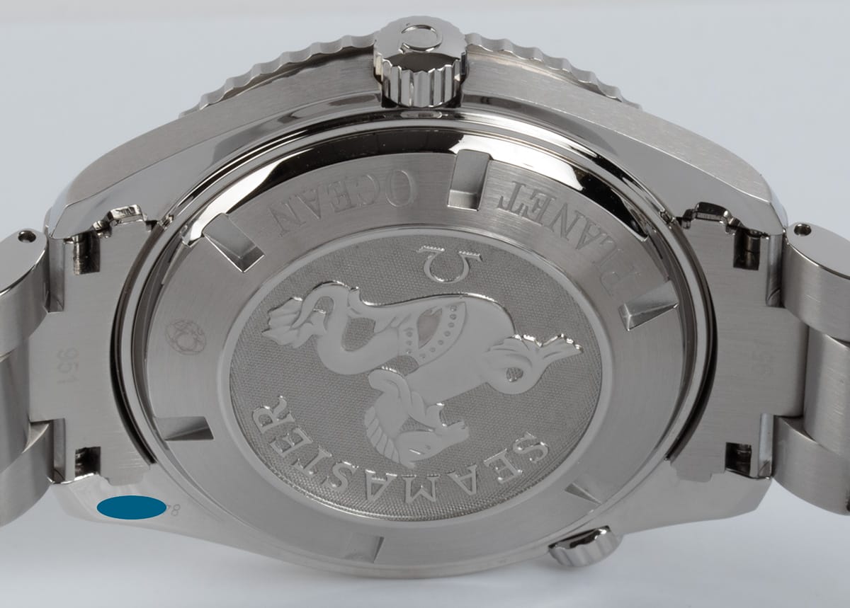 Caseback of Seamaster Planet Ocean XL