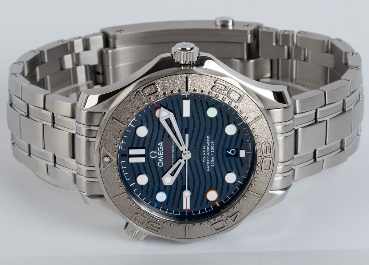 Front View of Seamaster Diver 'Beijing 2022'