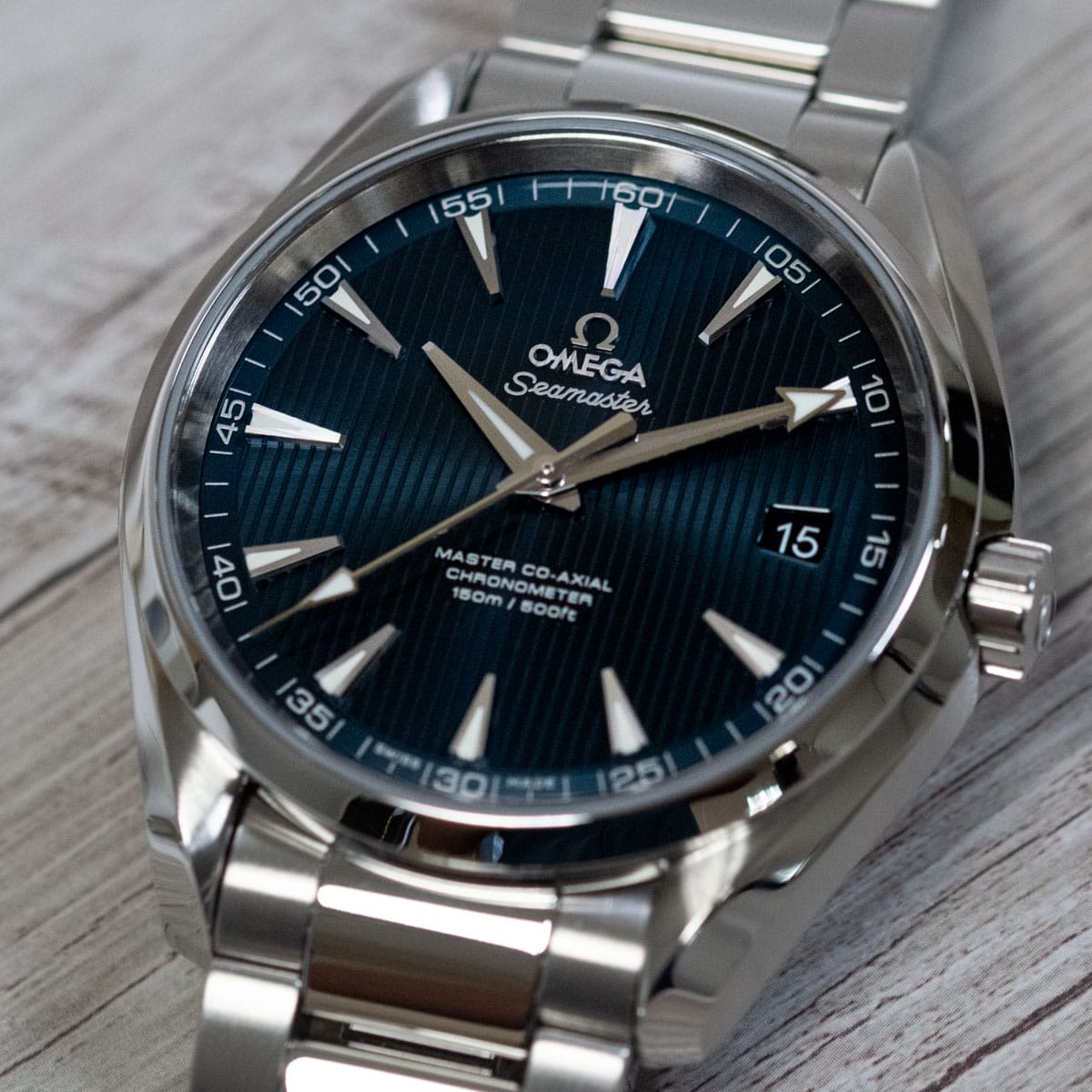 Extra Shot of Seamaster Aqua Terra Master 41.5 MM