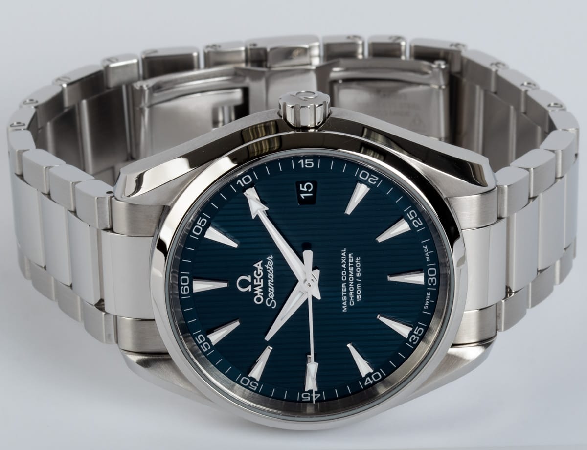 Front View of Seamaster Aqua Terra Master 41.5 MM