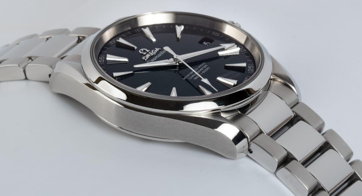 9' Side Shot of Seamaster Aqua Terra Master 41.5 MM