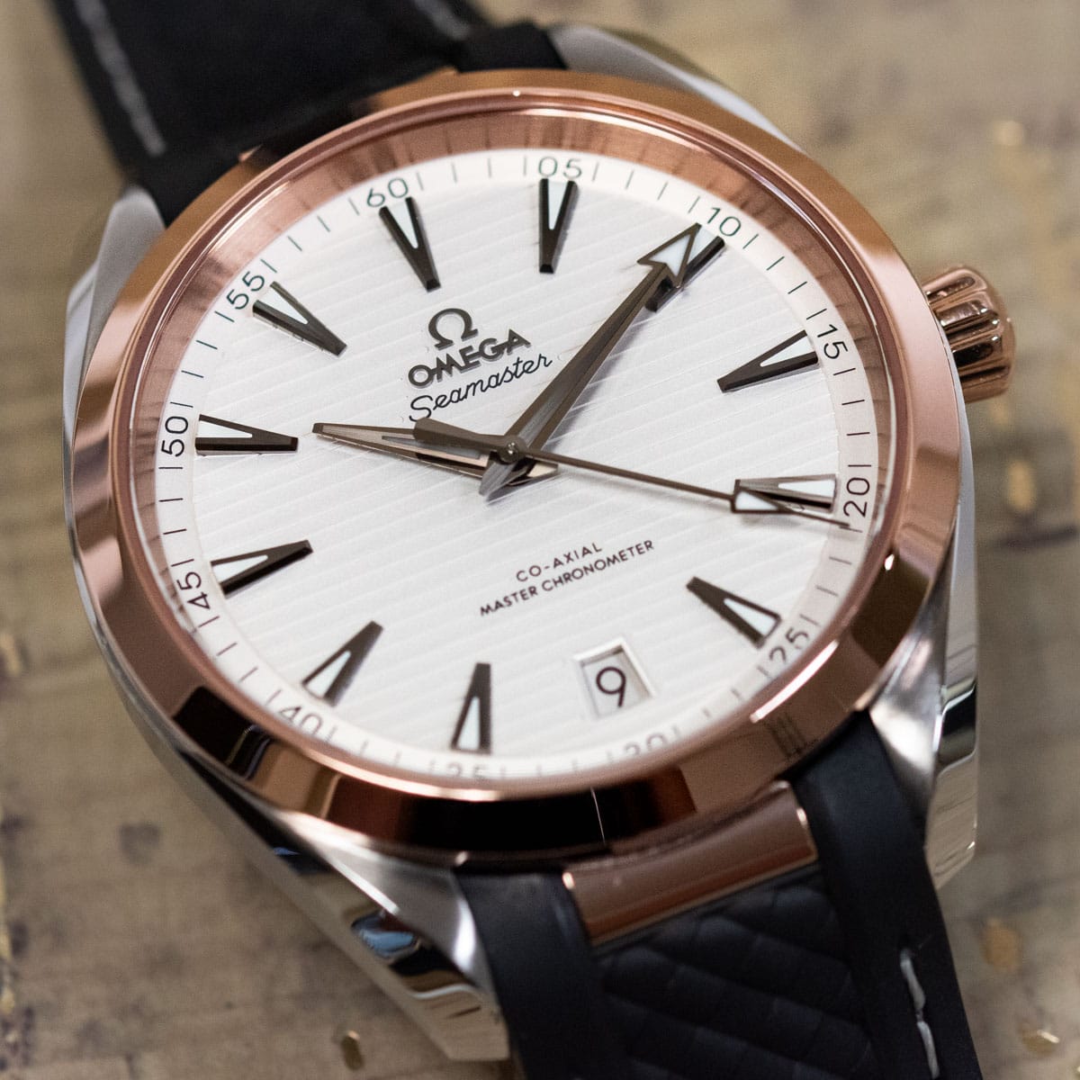 Stylied photo of  of Seamaster Aqua Terra 41 MM