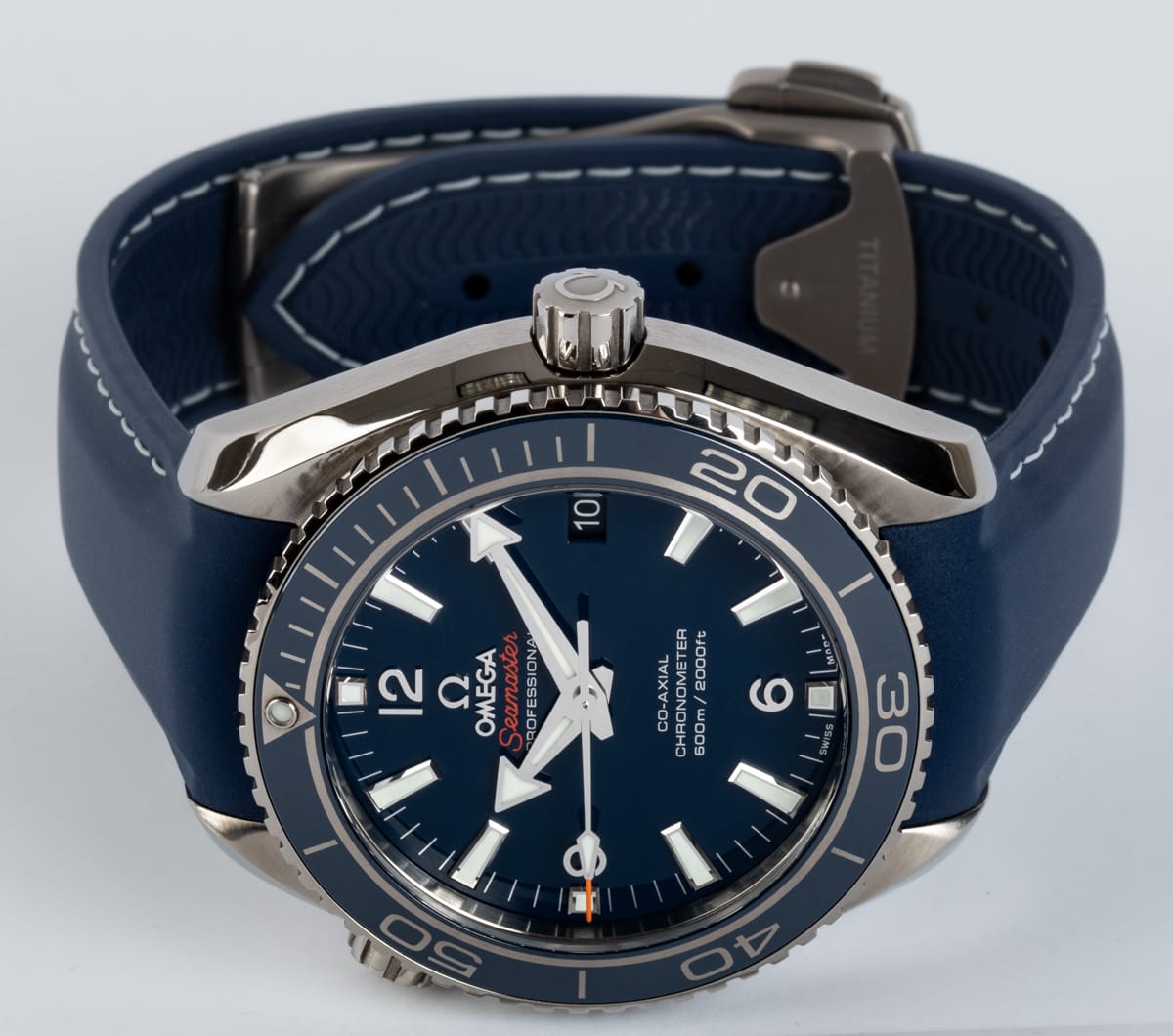 Dial Shot of Seamaster Planet Ocean