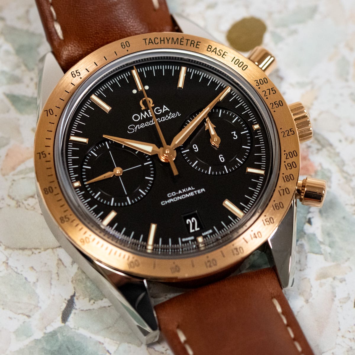 Stylied photo of  of Speedmaster '57