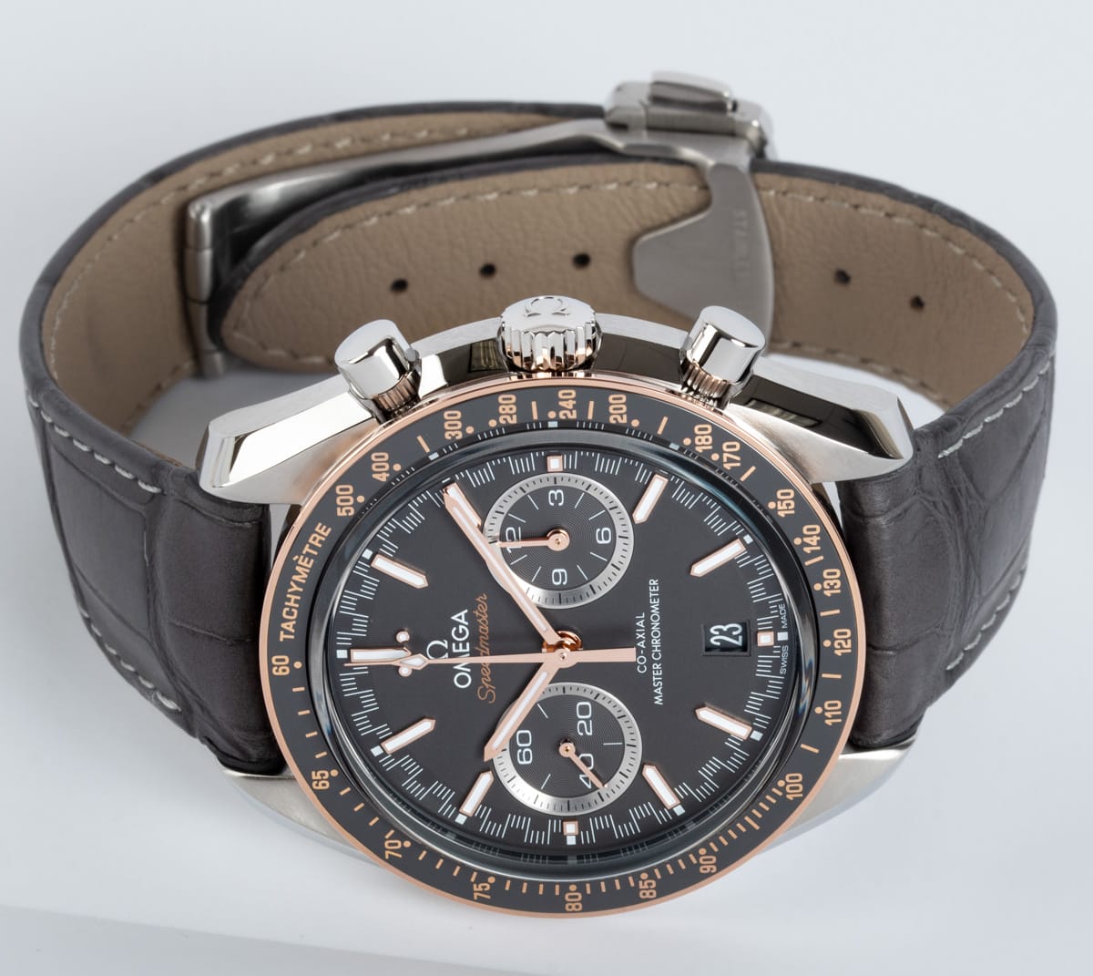 Front View of Speedmaster Racing Chronograph