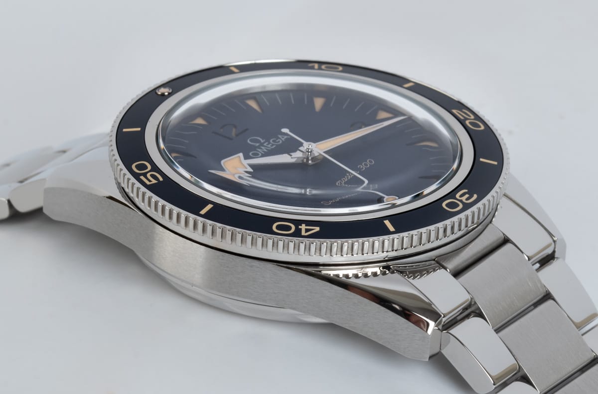9' Side Shot of Seamaster 300 Master Co-Axial