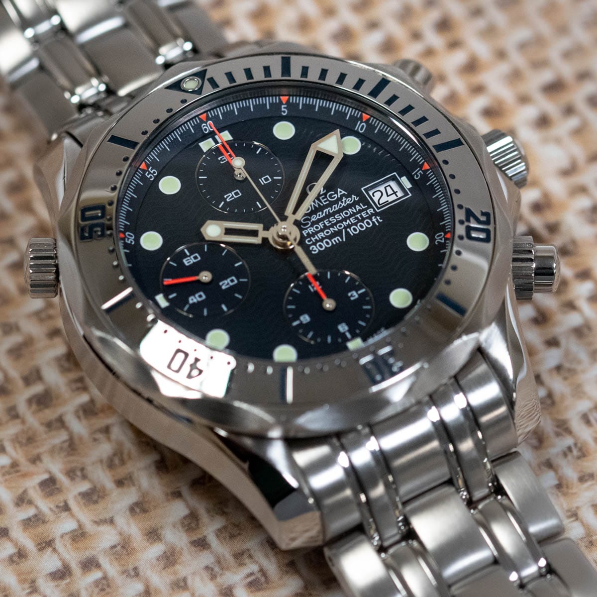 Stylied photo of  of Seamaster Professional Chronograph