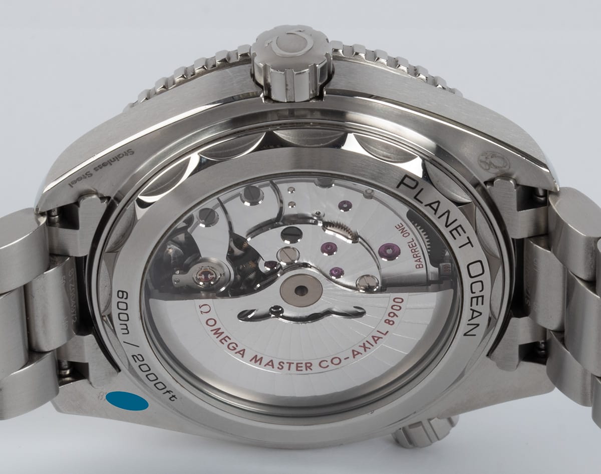 Caseback of Seamaster Planet Ocean Master 43.5MM