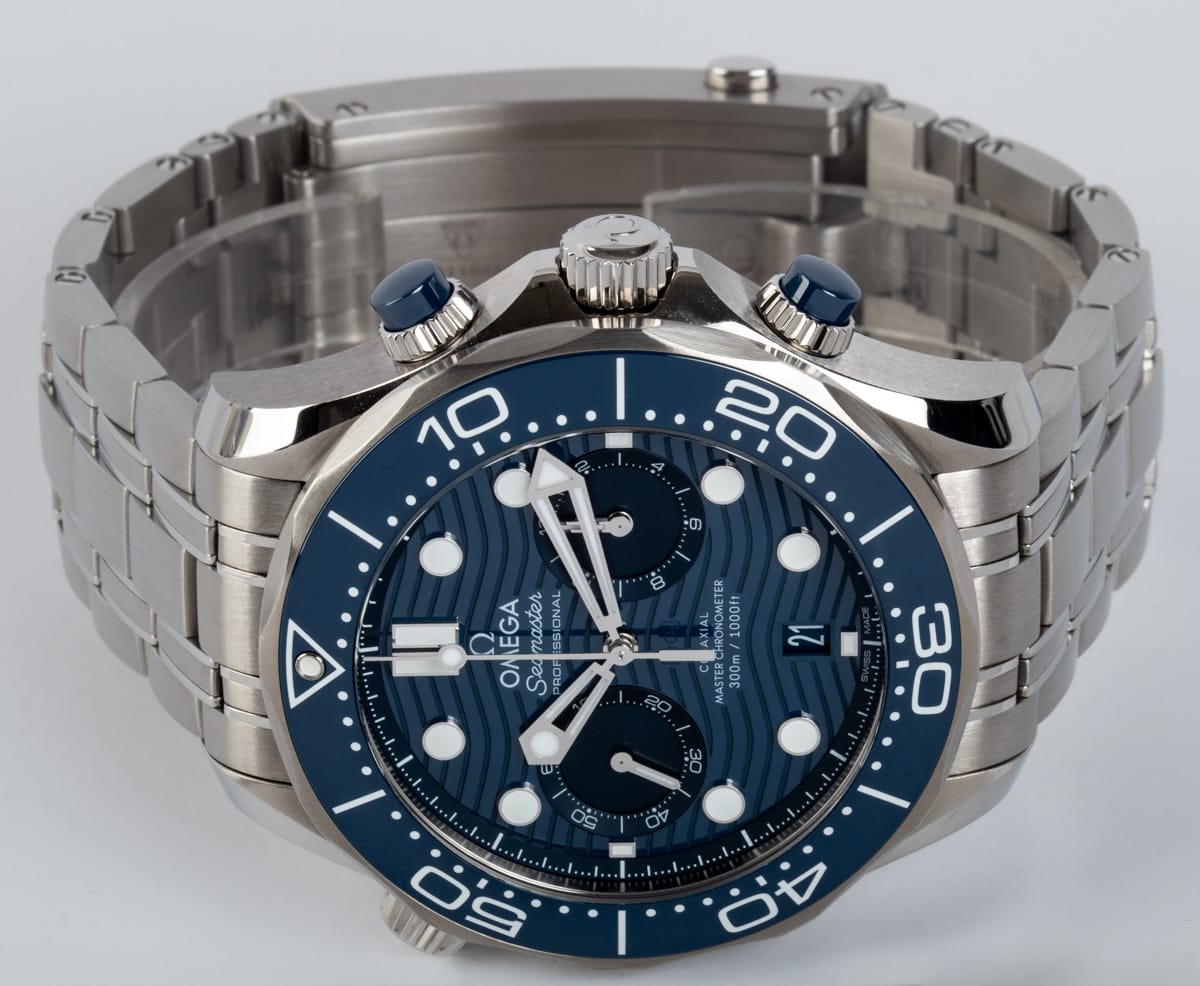 Front View of Seamaster Diver Chrono