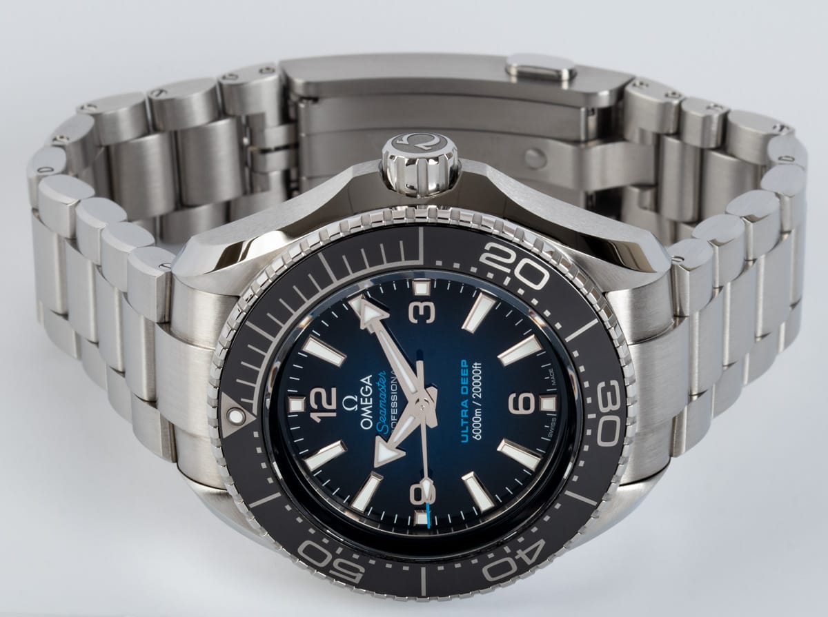 Front View of Seamaster Planet Ocean Ultra Deep