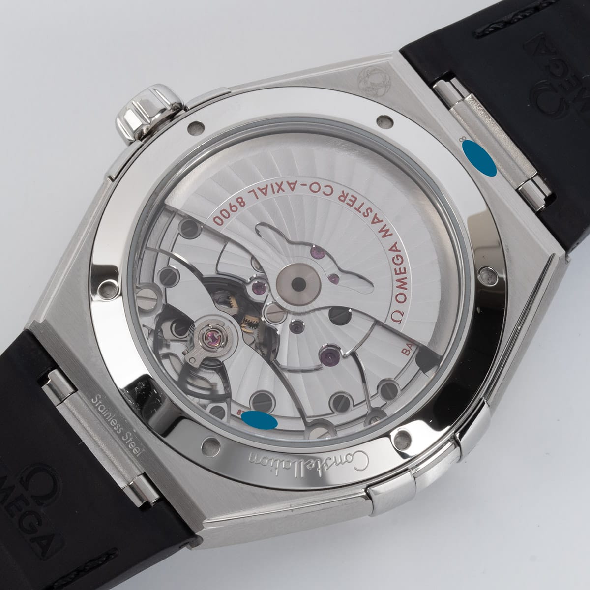 Caseback of Constellation Co-Axial Master Chronometer 41