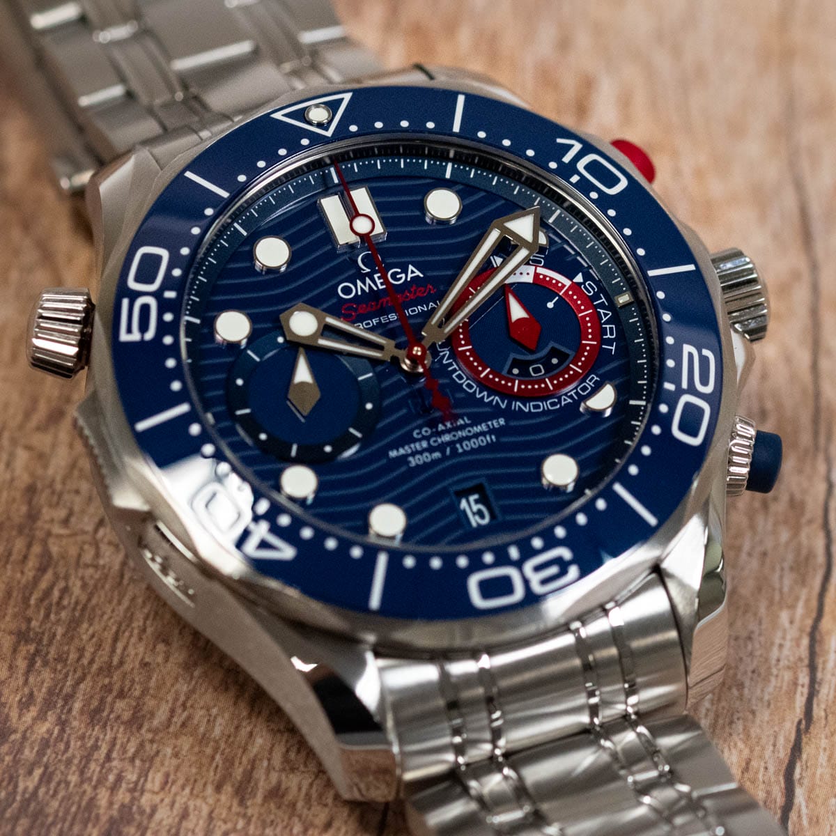 Extra Shot of Seamaster Chrono 'America's Cup'