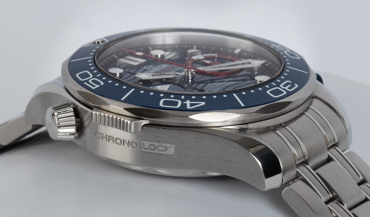 9' Side Shot of Seamaster Chrono 'America's Cup'