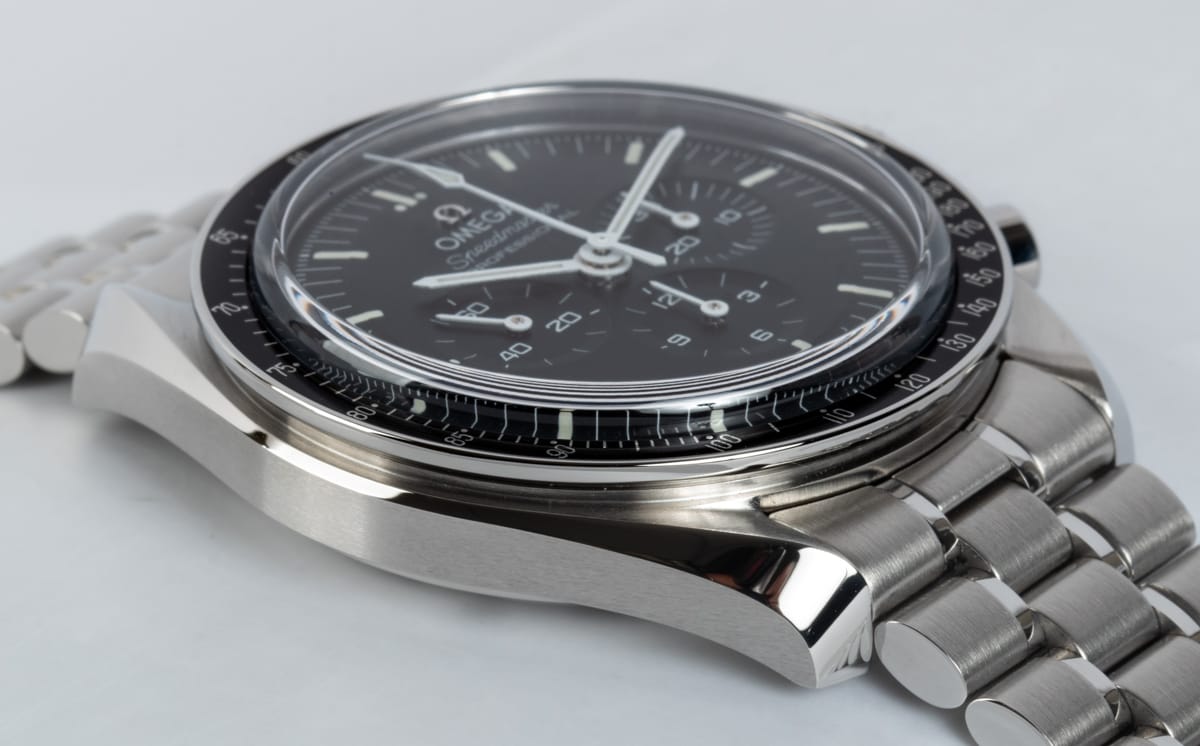 9' Side Shot of Speedmaster Moonwatch Professional Co-Axial Master Chronometer