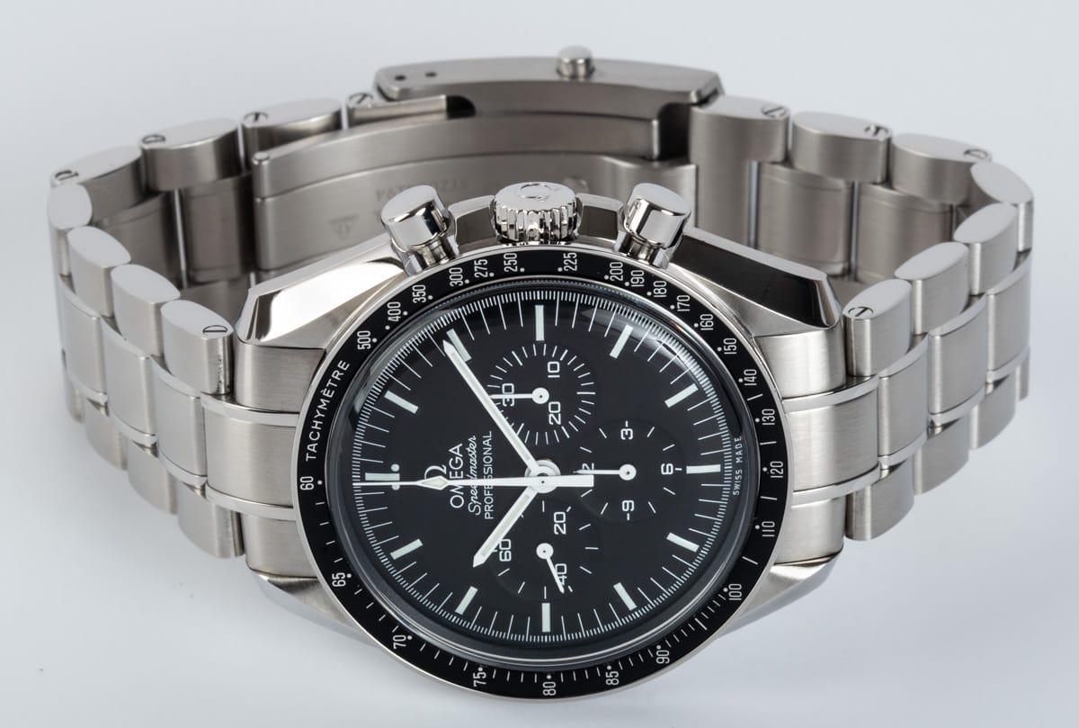 Front View of Speedmaster Legendary Moonwatch