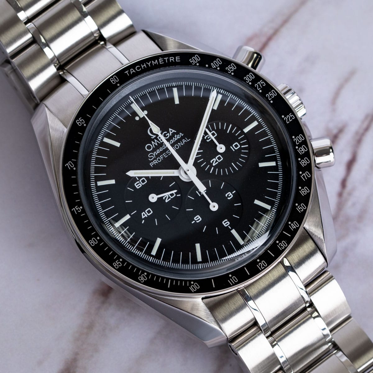 Stylied photo of  of Speedmaster Legendary Moonwatch