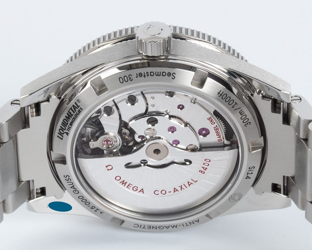 Caseback of Seamaster 300 Master Co-Axial