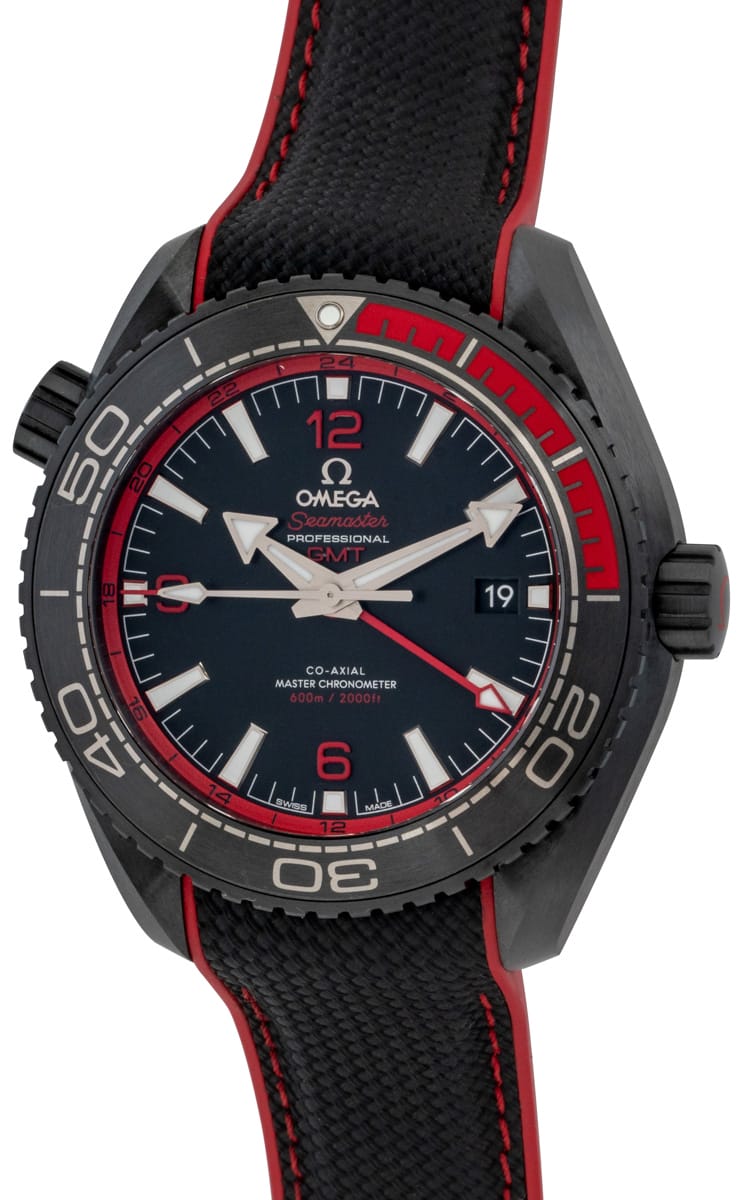 Omega - Seamaster Planet Ocean GMT 'Deep Black' Red