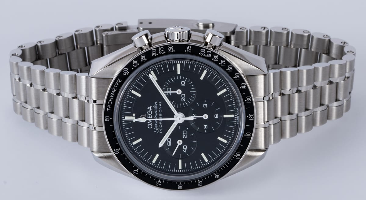 Front View of Speedmaster Moonwatch Professional Co-Axial Master Chronometer