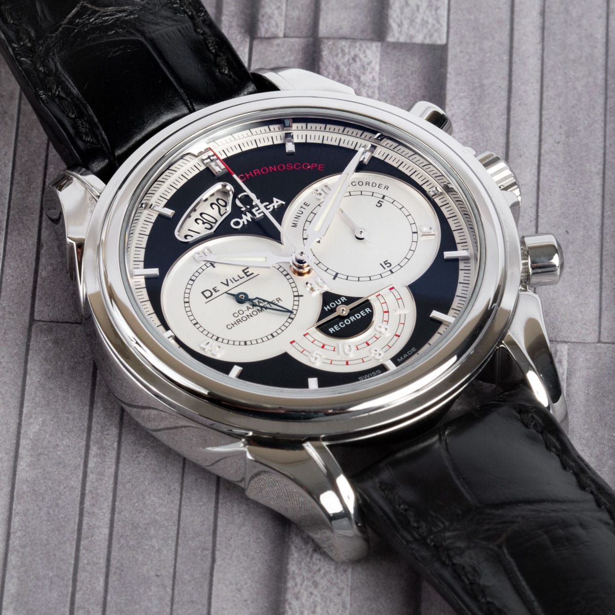 Stylied photo of  of DeVille Co-Axial Chronoscope Chronograph