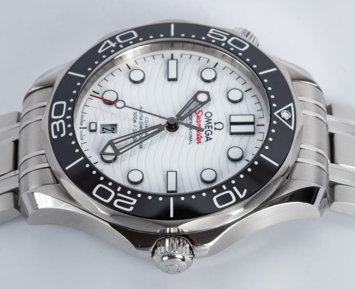 Crown Side Shot of Seamaster Diver 300M