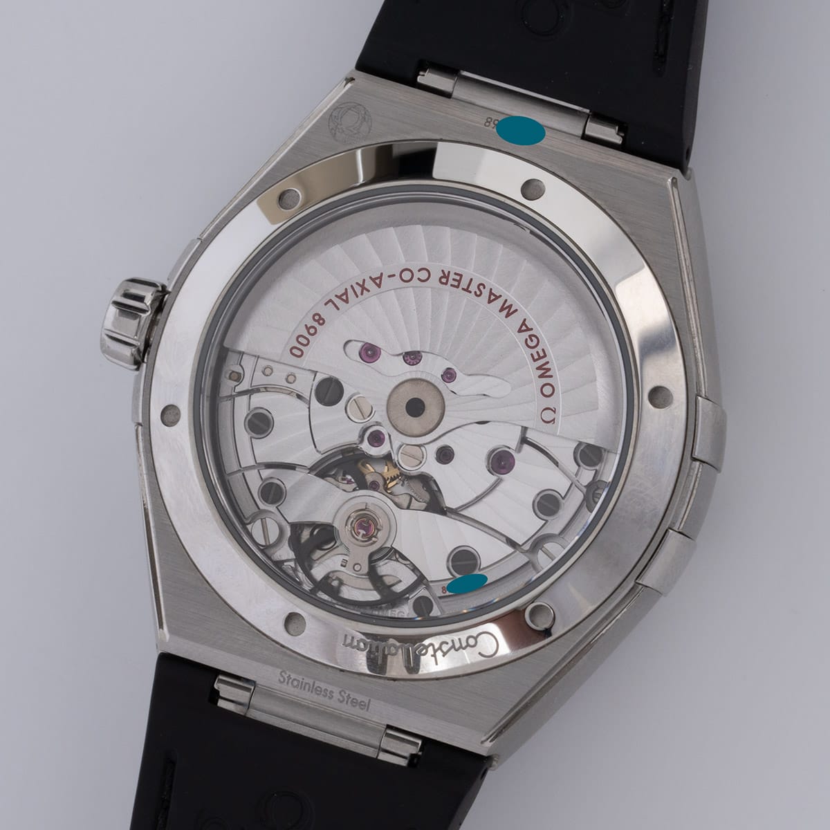 Caseback of Constellation Co-Axial Master Chronometer 41