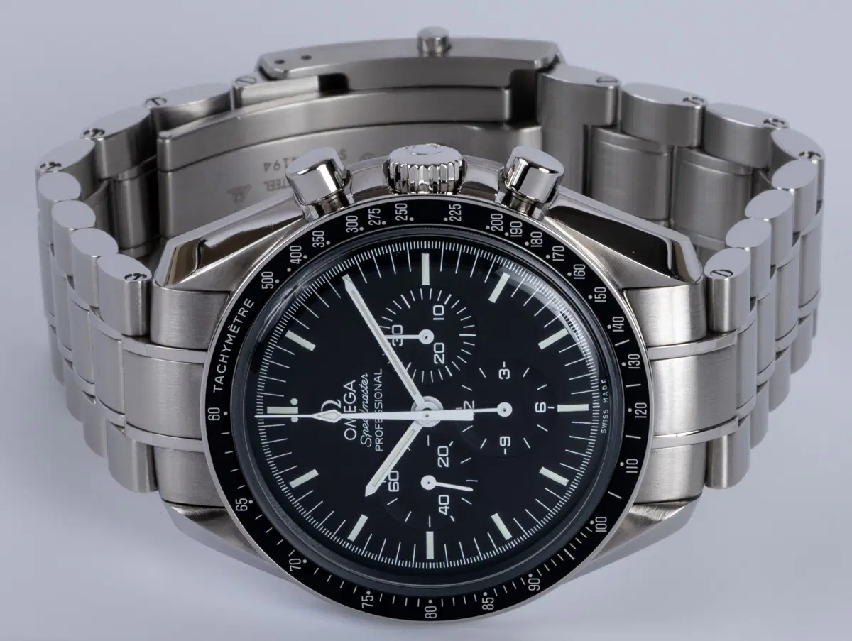 Front View of Speedmaster Legendary Moonwatch