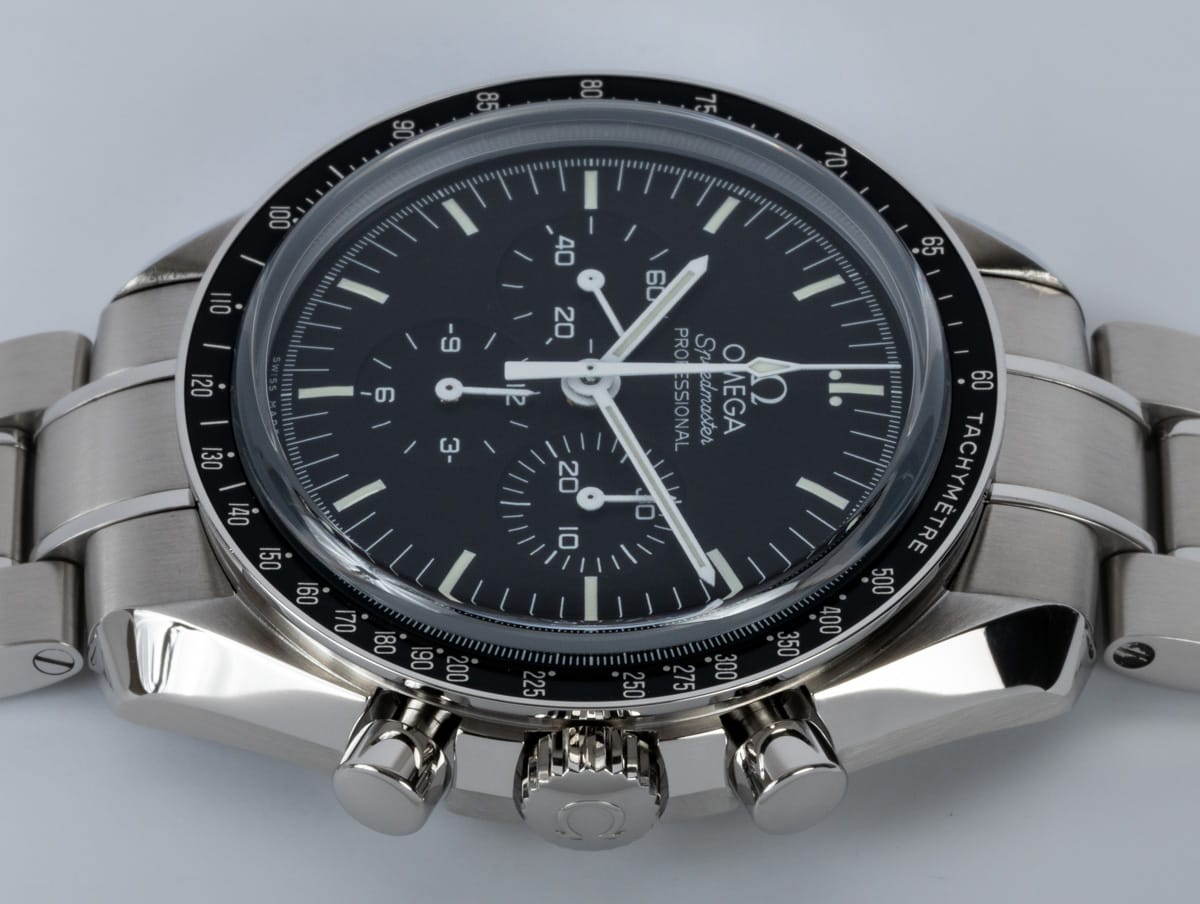 Crown Side Shot of Speedmaster Legendary Moonwatch