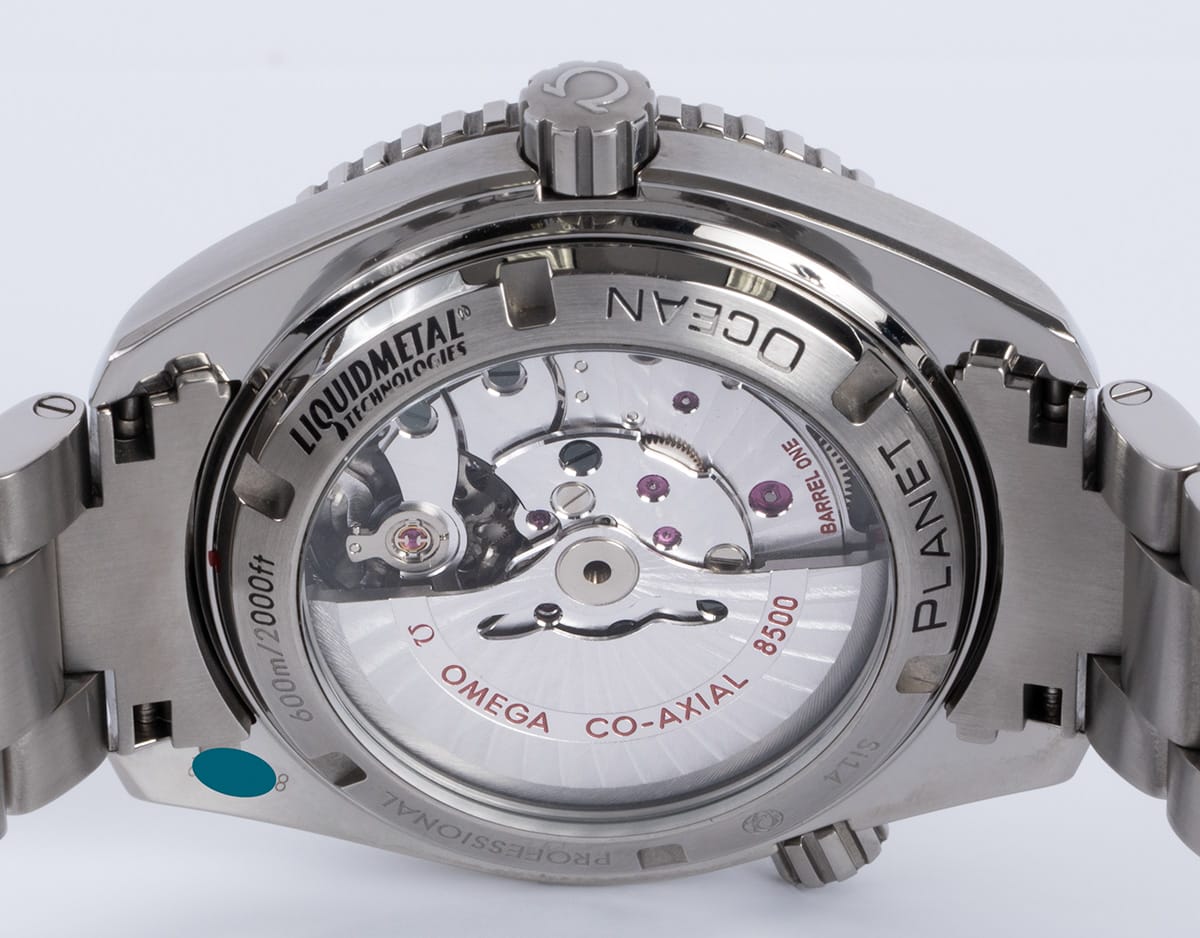 Caseback of Seamaster Planet Ocean