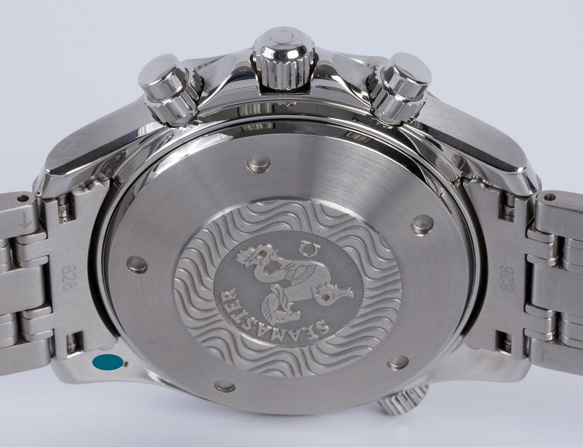 Caseback of Seamaster Professional Chronograph