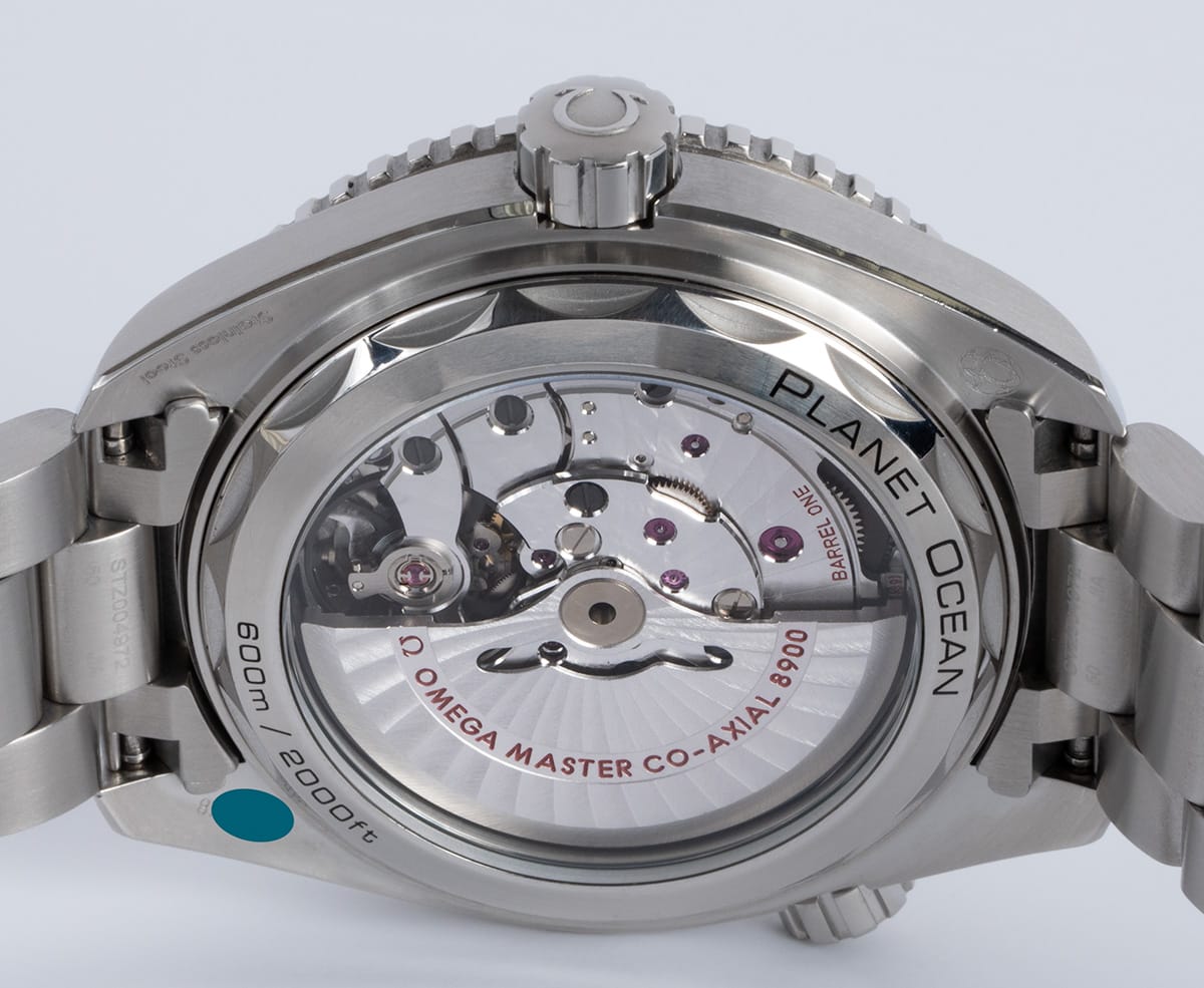 Caseback of Seamaster Planet Ocean Master 43.5MM