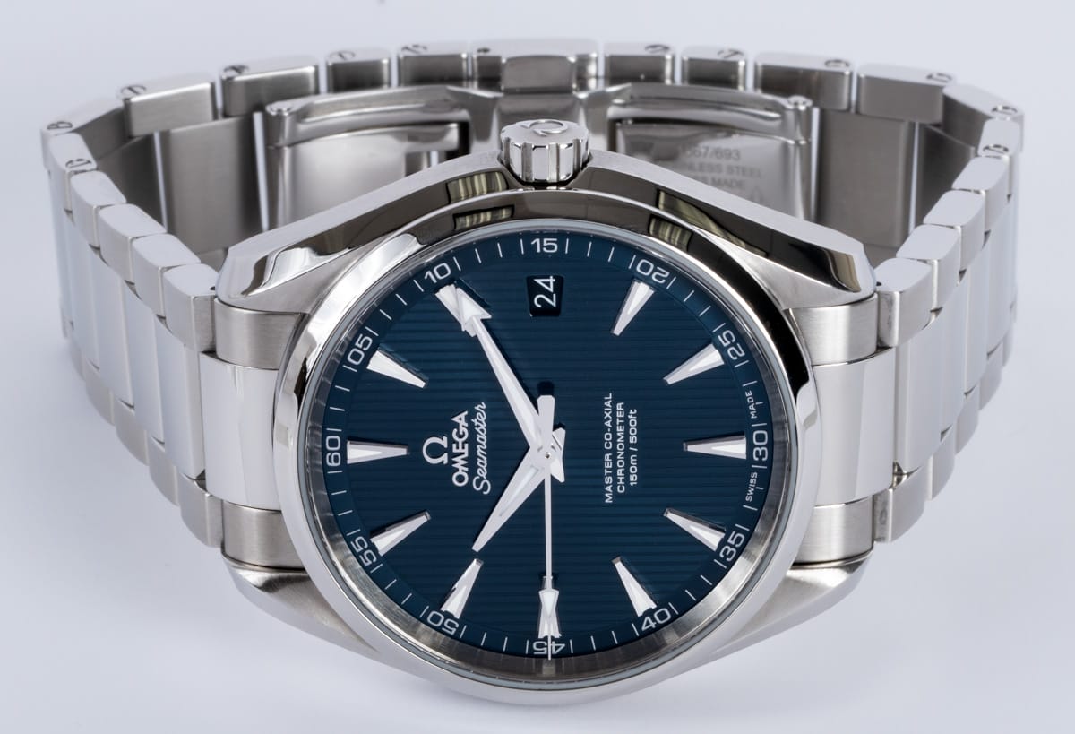 Front View of Seamaster Aqua Terra Master 41.5 MM