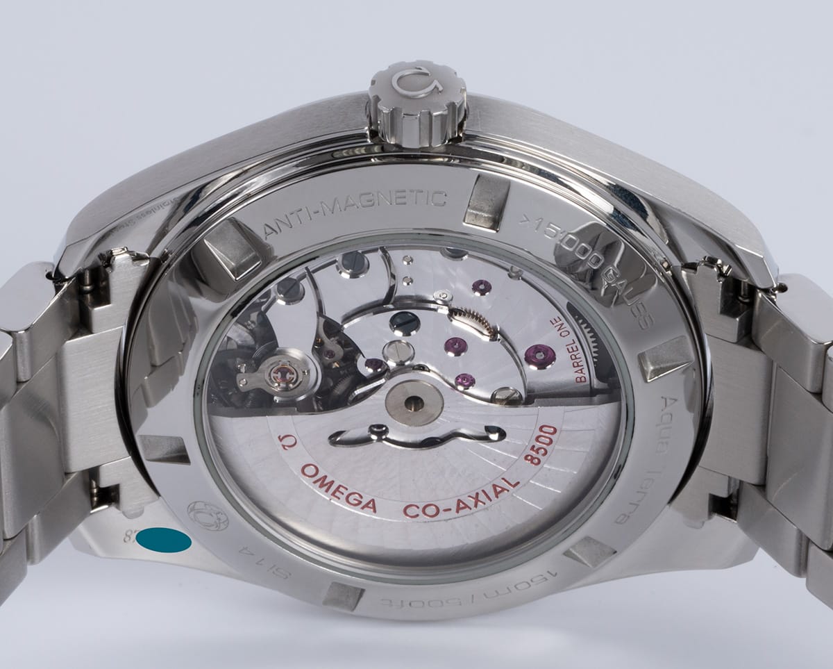 Caseback of Seamaster Aqua Terra Master 41.5 MM