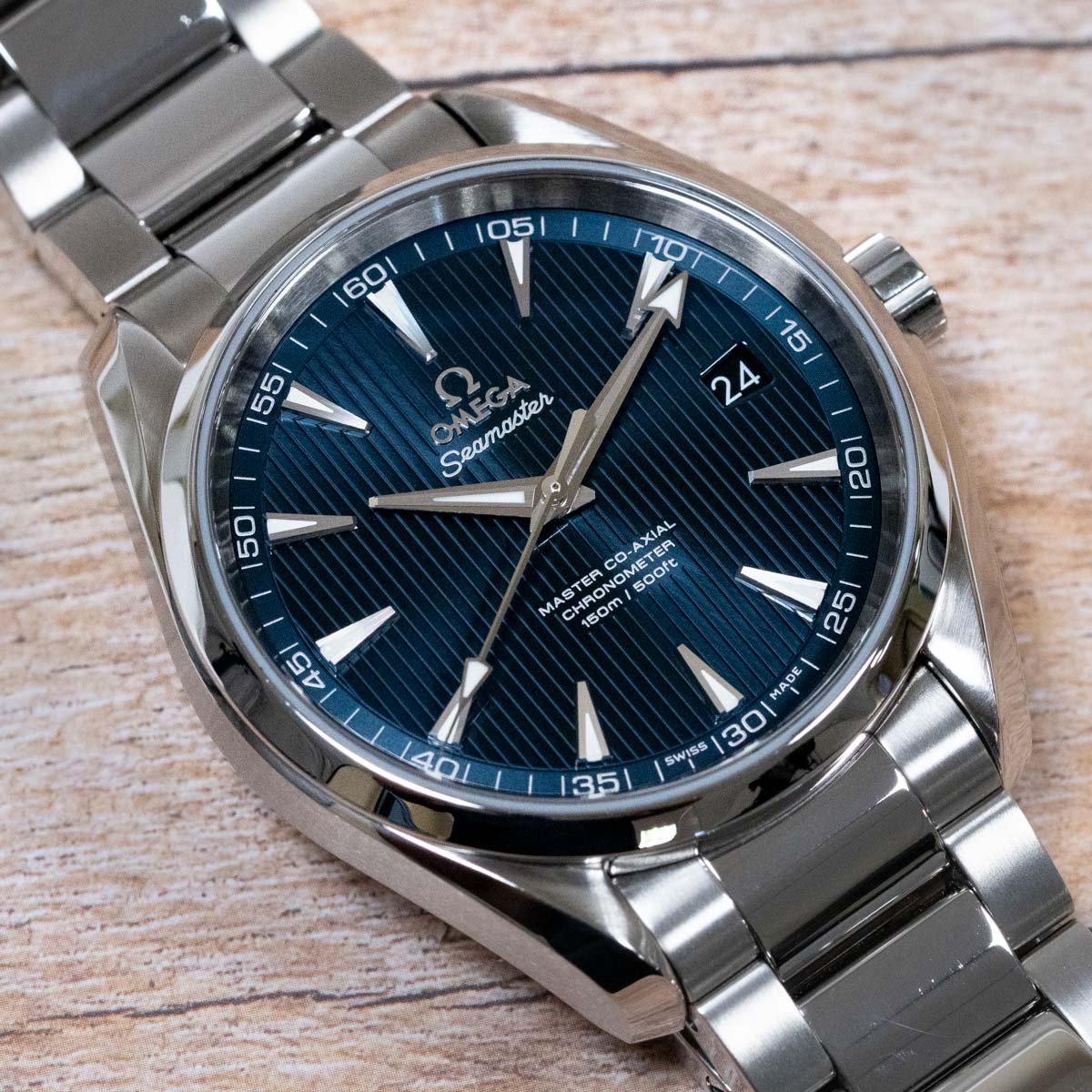 Stylied photo of  of Seamaster Aqua Terra Master 41.5 MM