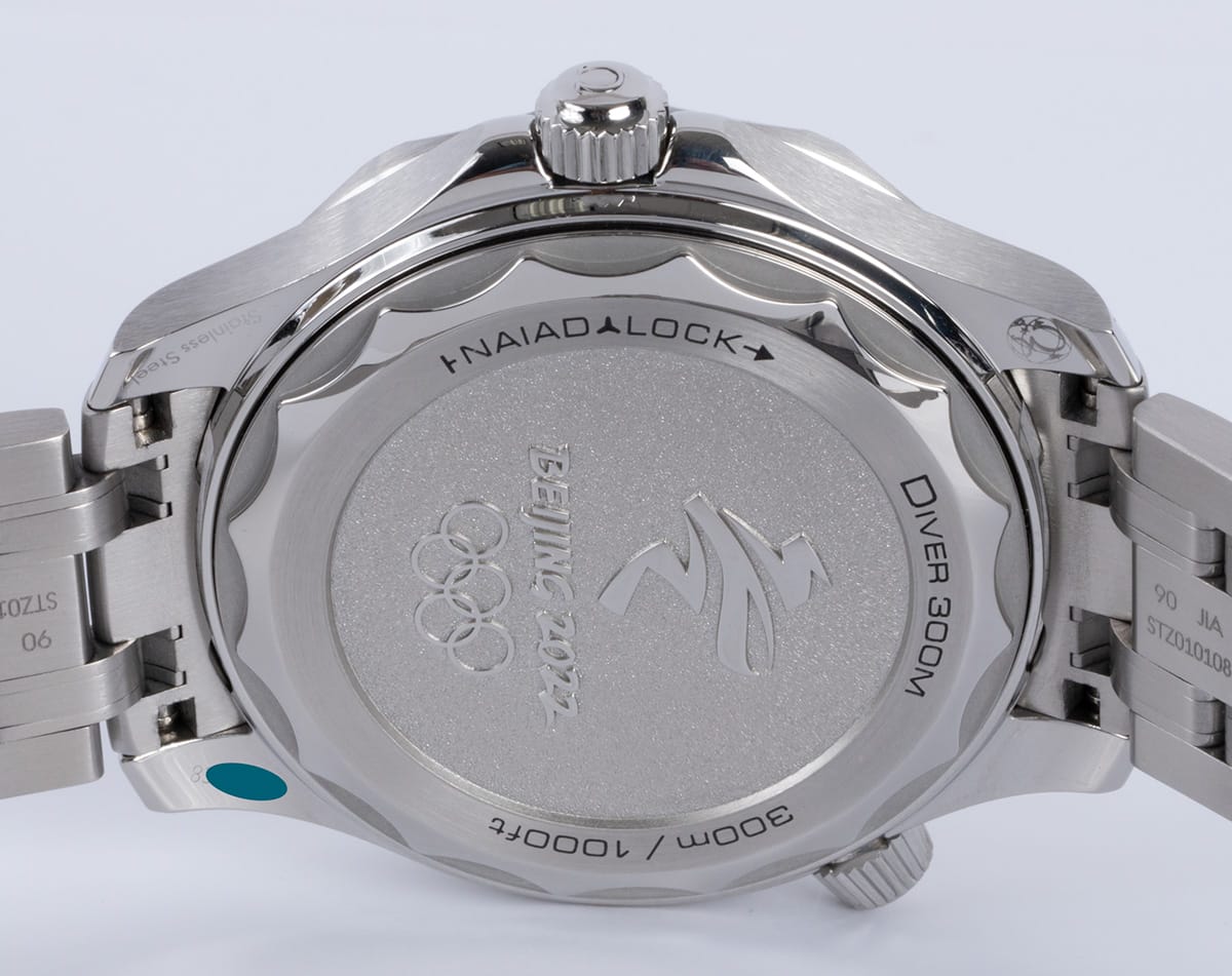 Caseback of Seamaster Diver 300M 'Beijing 2022'