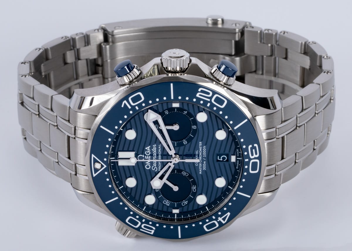 Front View of Seamaster Diver Chrono