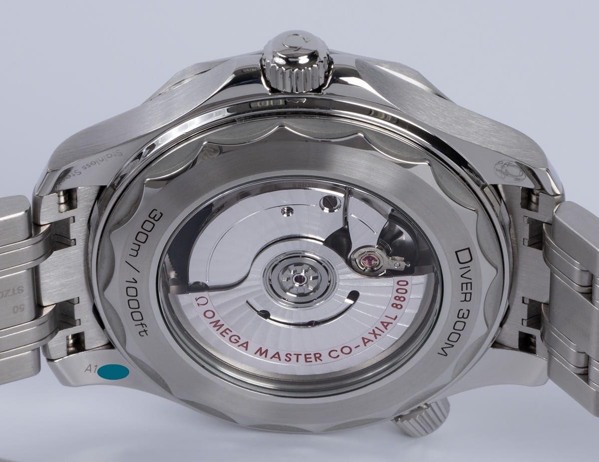 Caseback of Seamaster Diver 300M