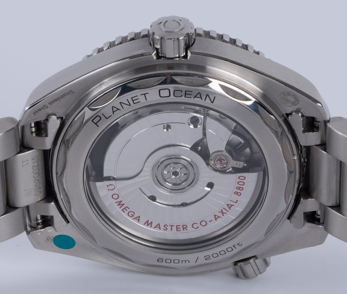 Caseback of Seamaster Planet Ocean 39.5MM