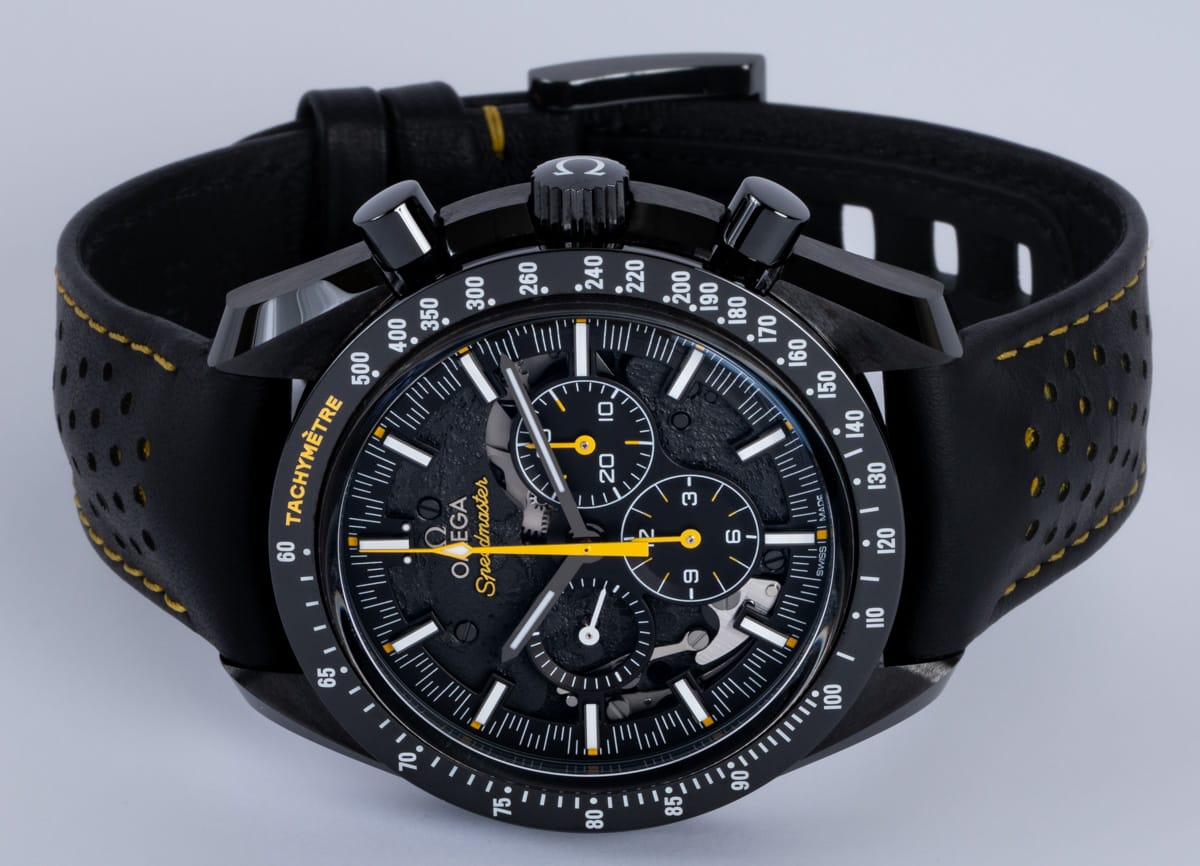 Front View of Speedmaster Apollo 8 'Dark Side of the Moon'