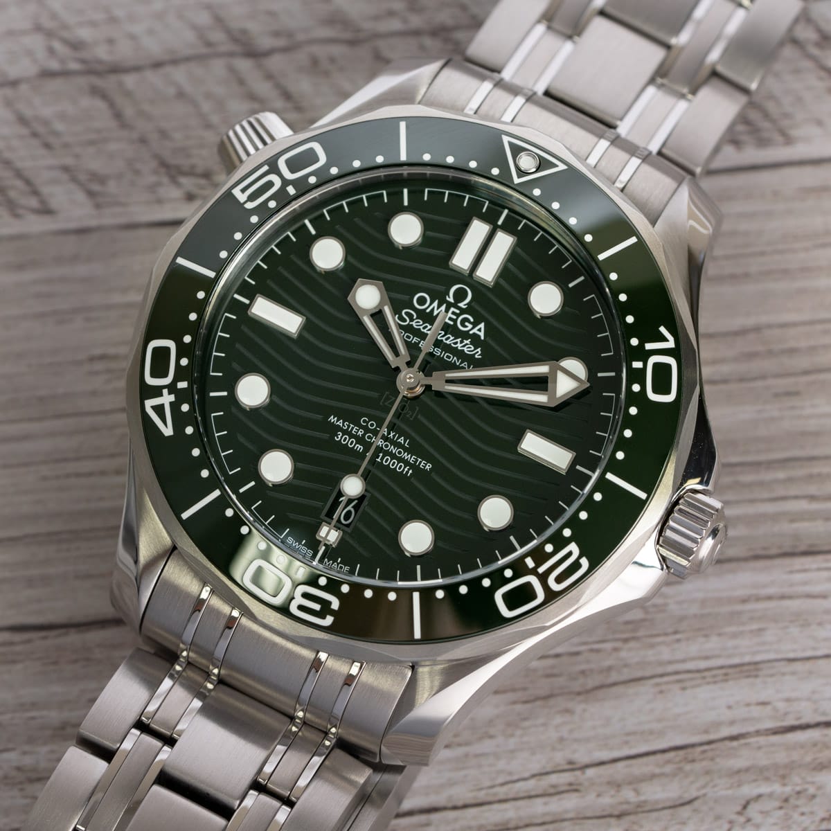 Stylied photo of  of Seamaster 'Green' Diver 300M