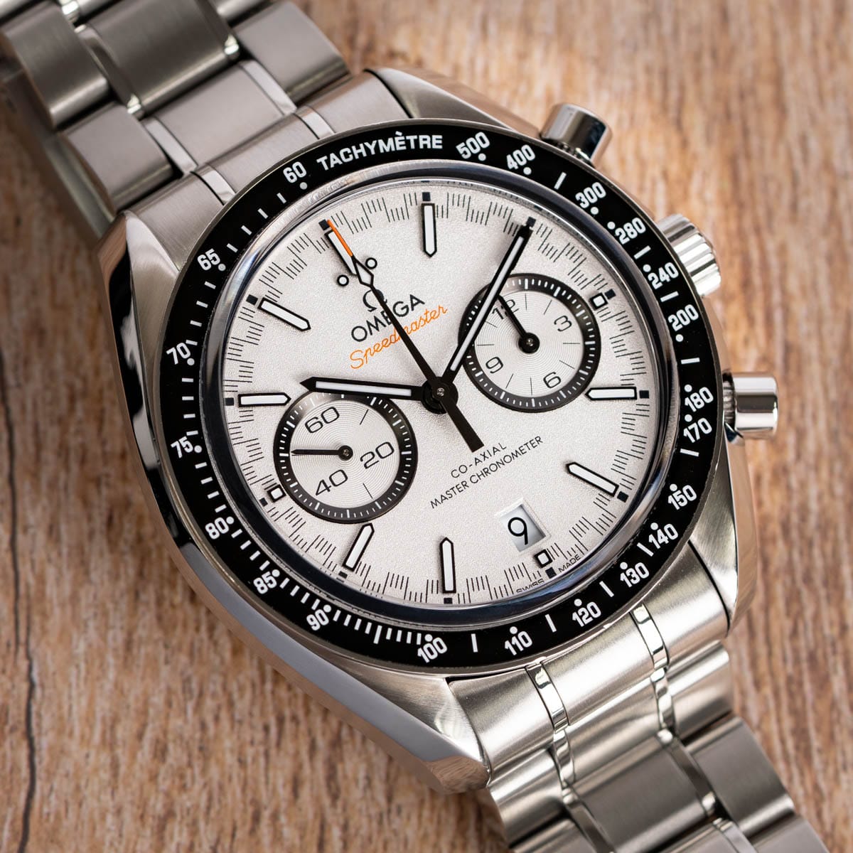 Stylied photo of  of Speedmaster Racing Chronograph