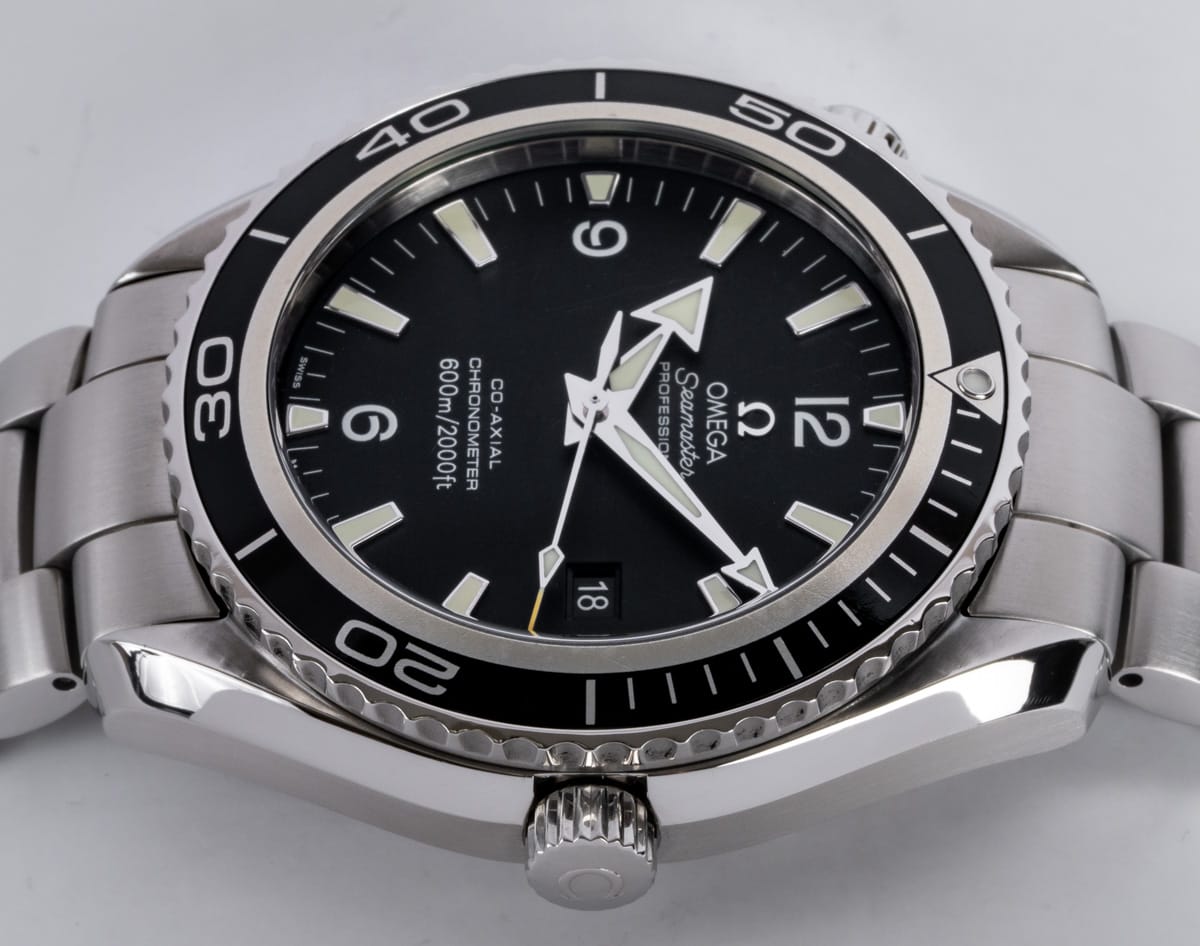 Crown Side Shot of Seamaster Planet Ocean XL