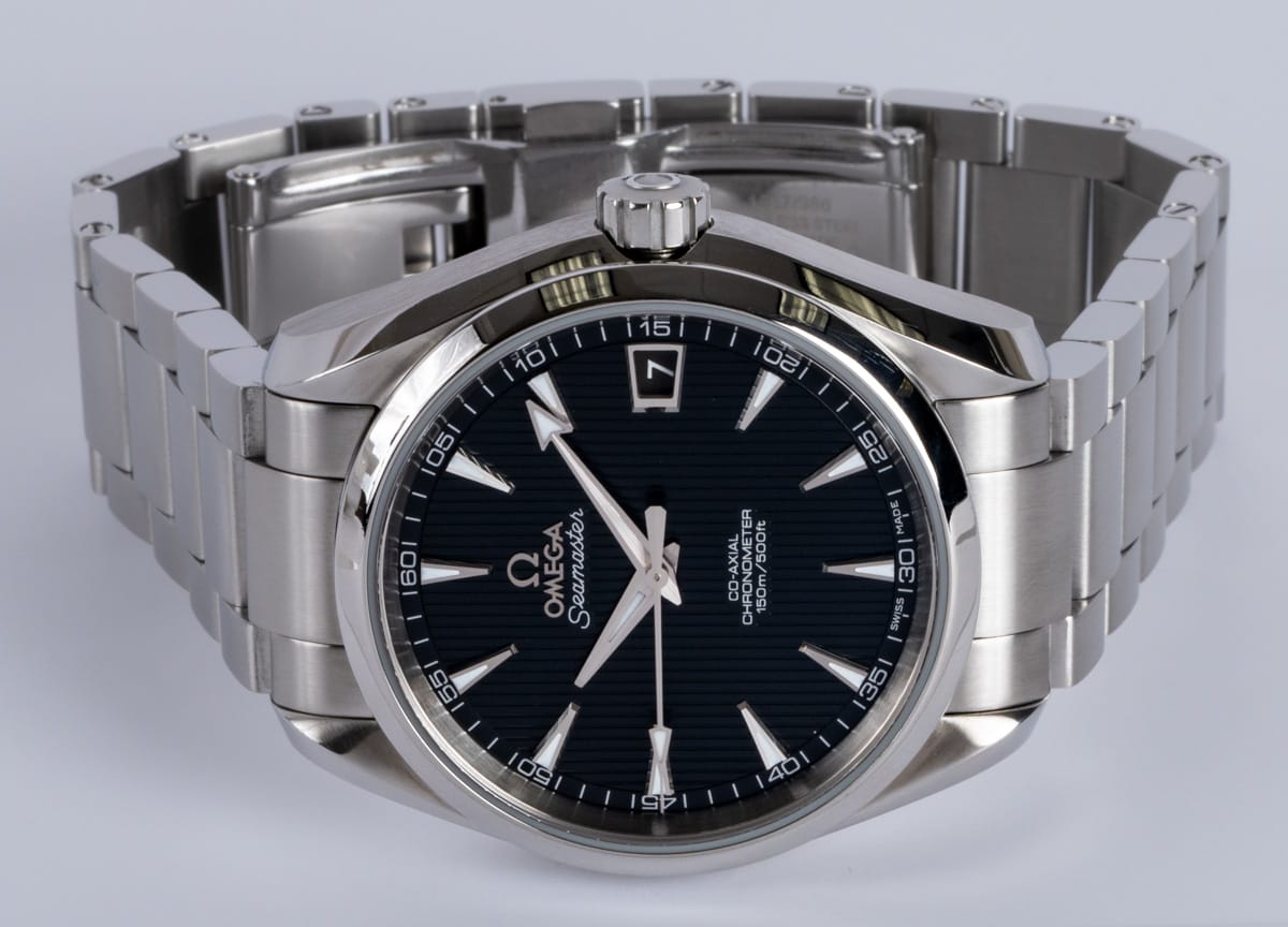 Front View of Seamaster Aqua Terra 150M 38.5 MM