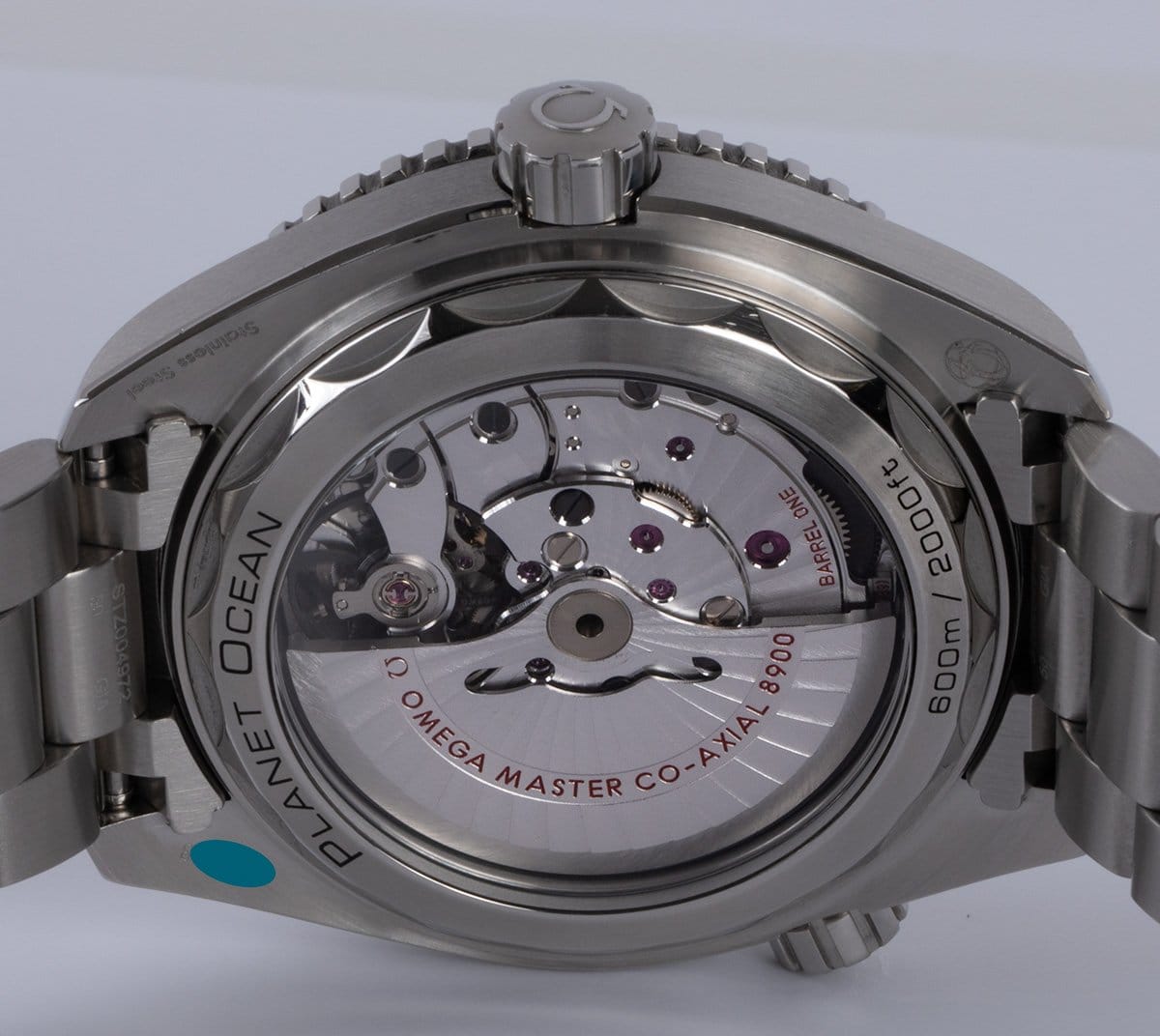 Caseback of Seamaster Planet Ocean Master 43.5MM