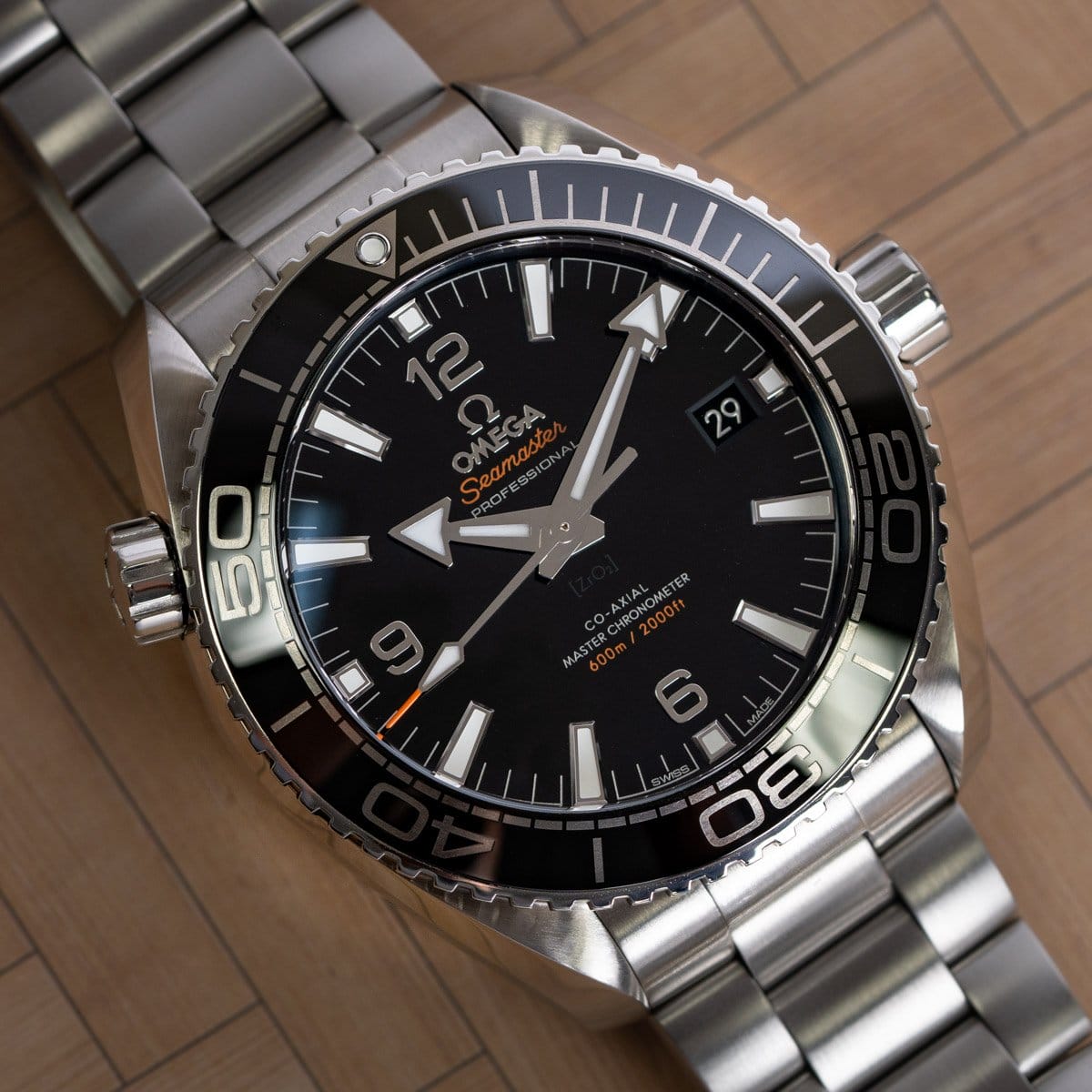 Stylied photo of  of Seamaster Planet Ocean Master 43.5MM