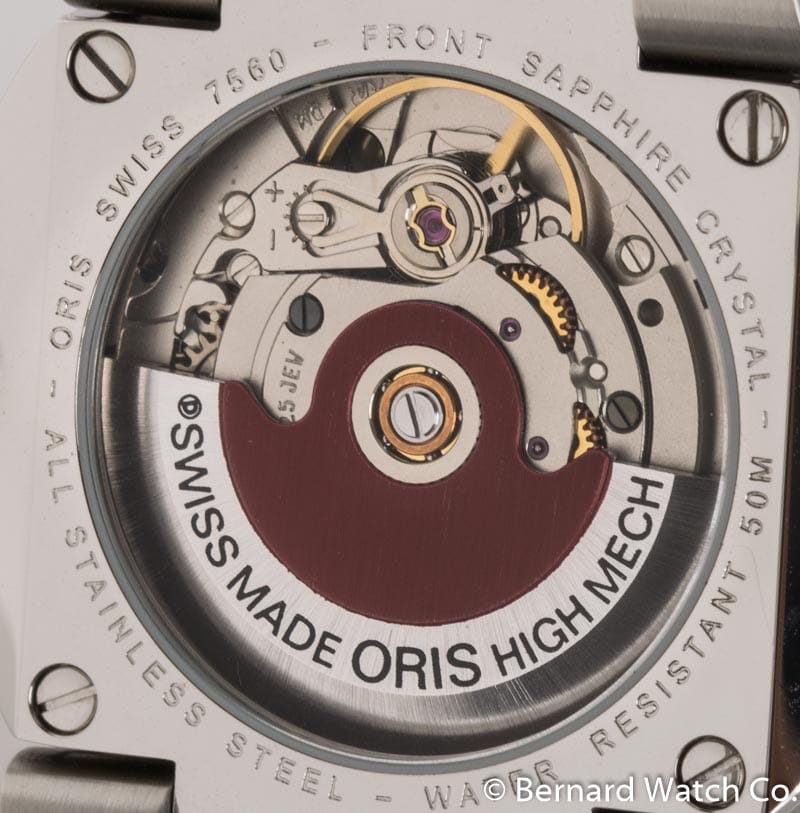 Caseback of Williams F1 Team Day-Date