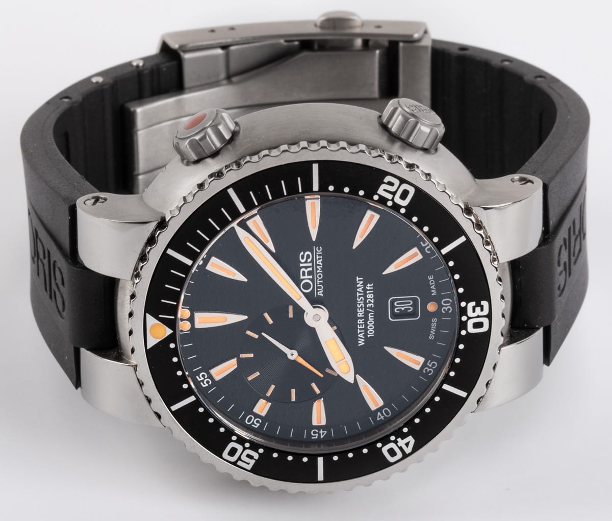 Dial Shot of Diver's Small Second