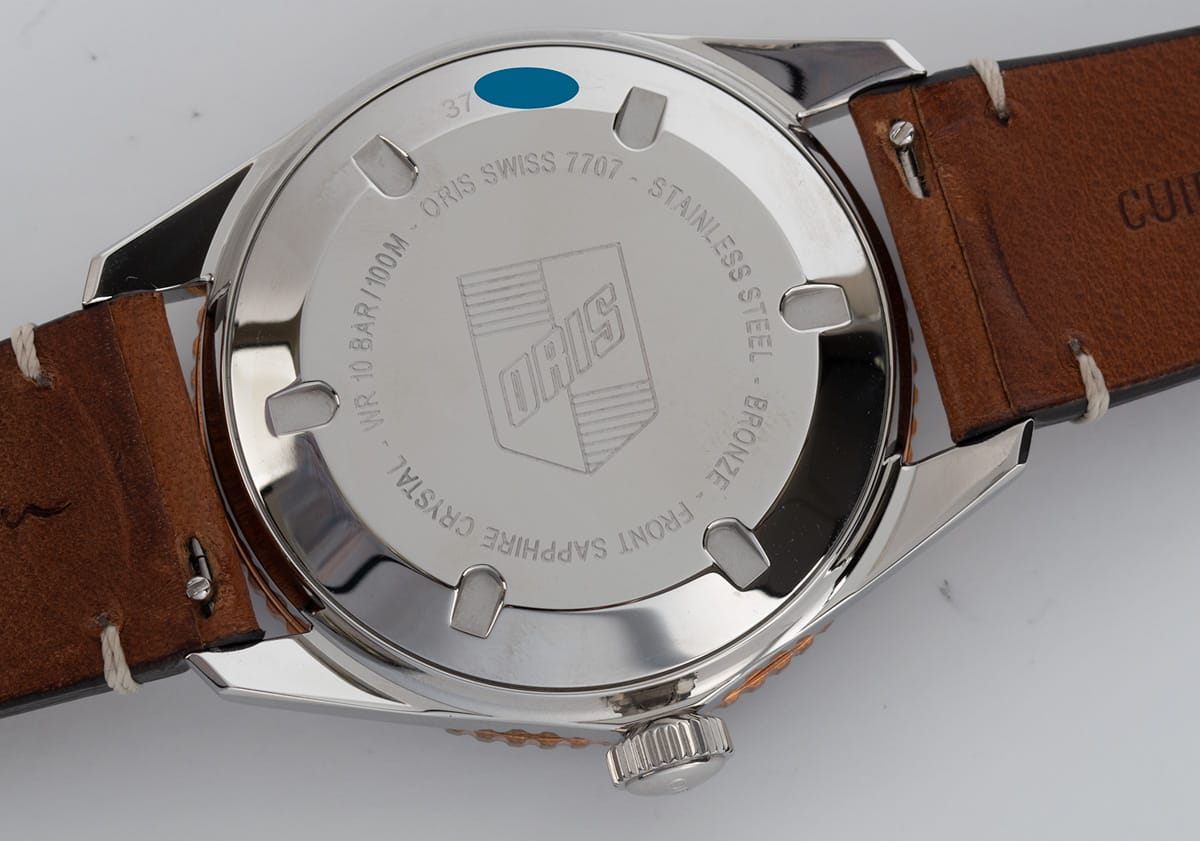 Caseback of Divers Sixty-Five