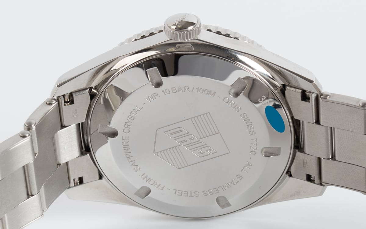 Caseback of Divers Sixty-Five