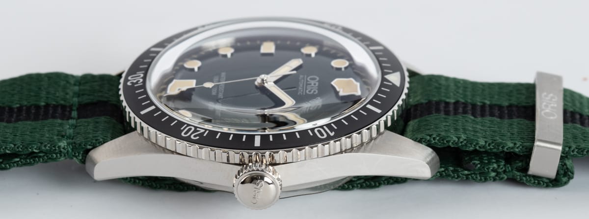 Crown Side Shot of Divers Sixty-Five